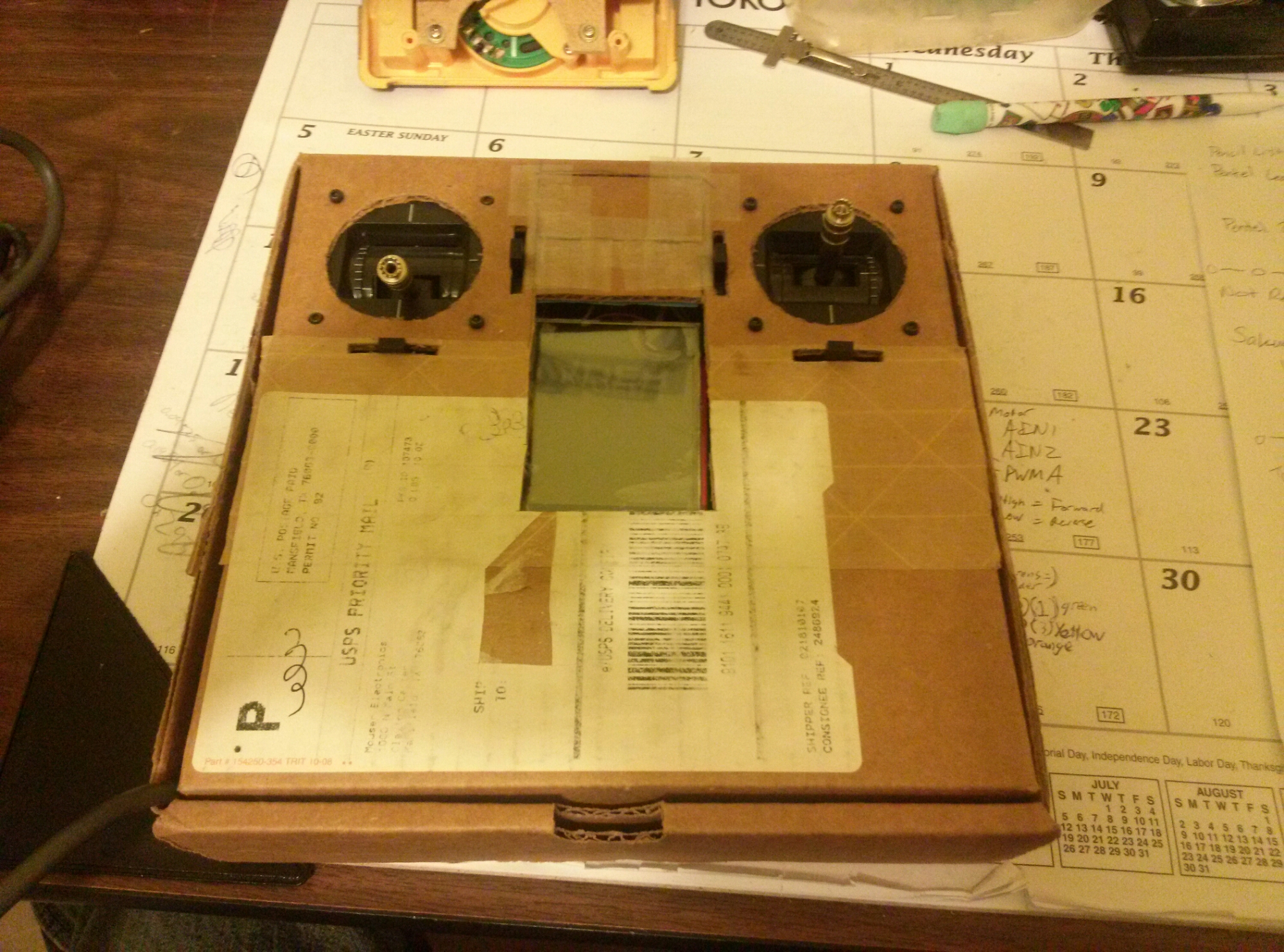 cardboard prototype