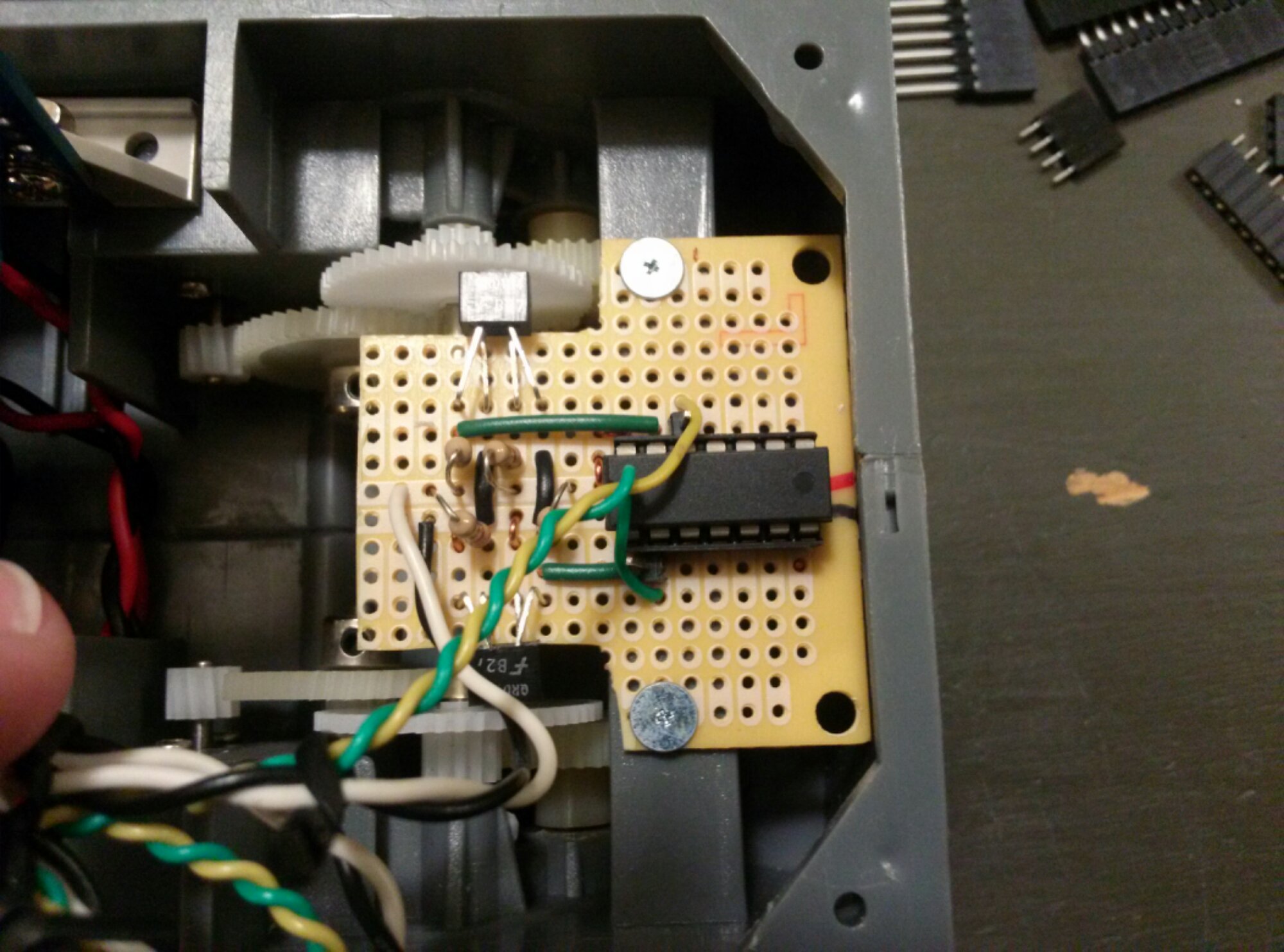 Wheel encoder board