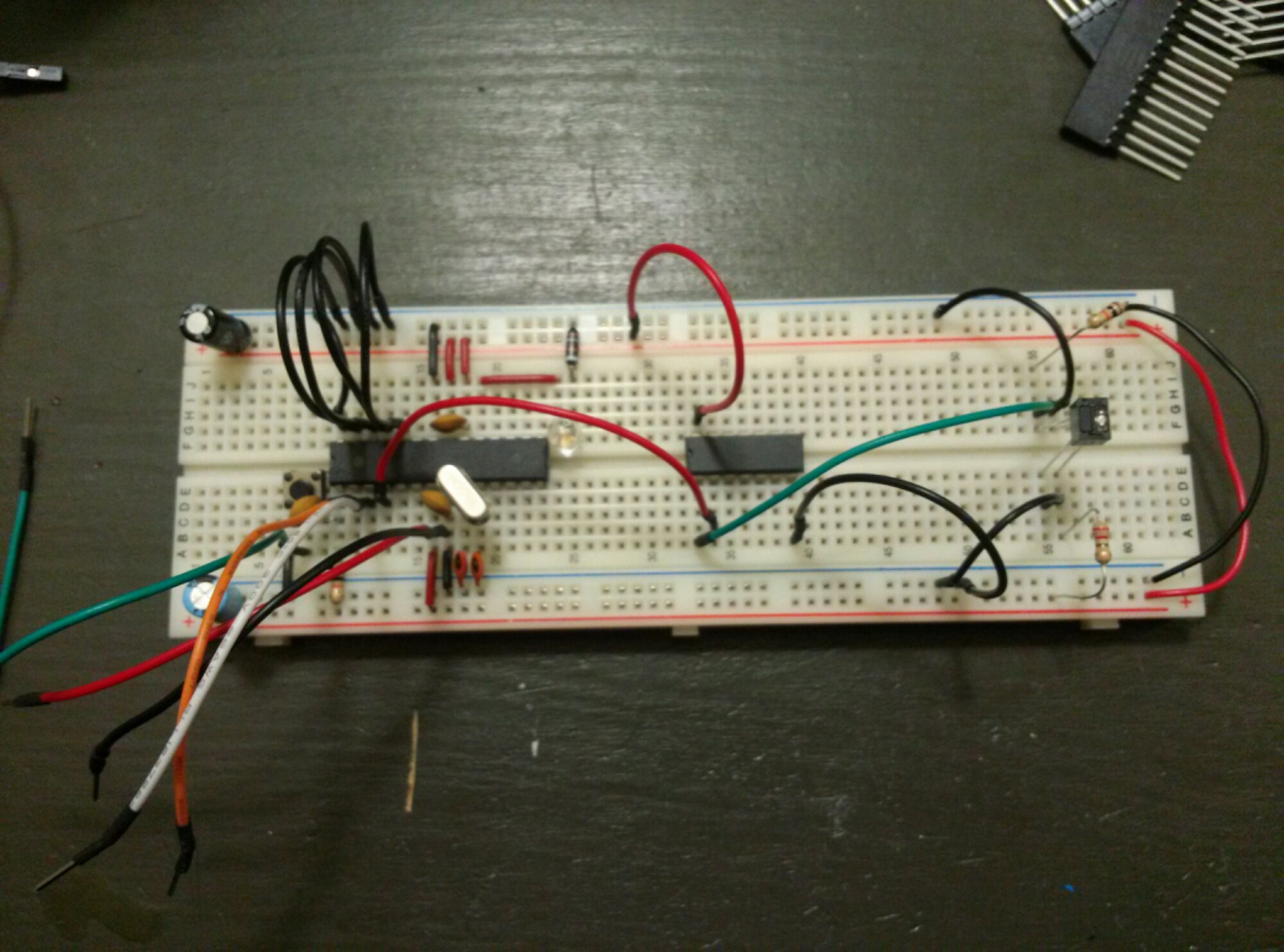 breadboarded